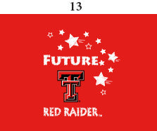 Texas Tech Toddler Short Sleeve T Shirt Print