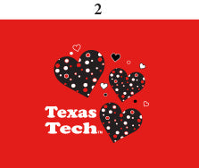 Texas Tech Toddler Short Sleeve T Shirt Print