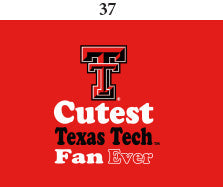 Texas Tech Toddler Short Sleeve T Shirt Print