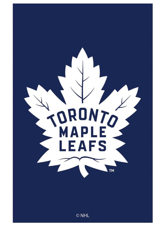 Toronto Maple Leafs Garden Flag 2 Sided Applique Logo