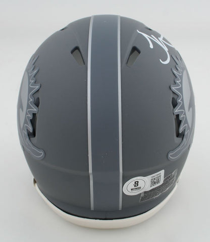 Tyreek Hill Autographed Miami Dolphins Riddell Slate Mini Helmet