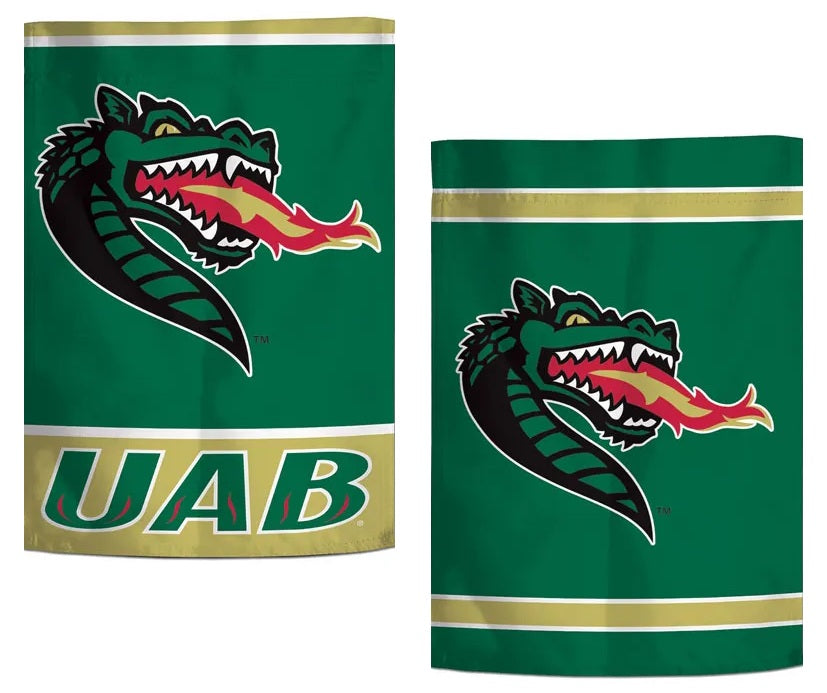 UAB Blazers 2 Sided Garden Flag