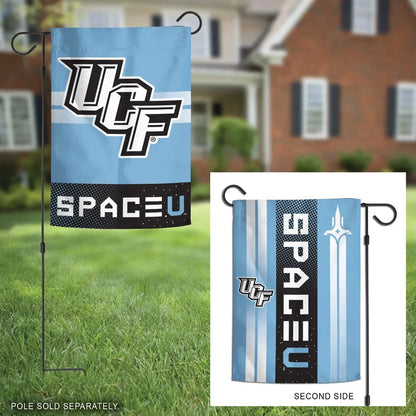 UCF Space U Garden Flag 2 Sided
