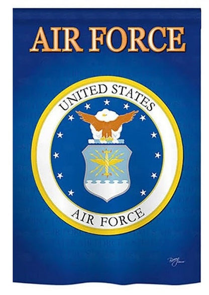 US Air Force 2 Sided Military Garden Flag