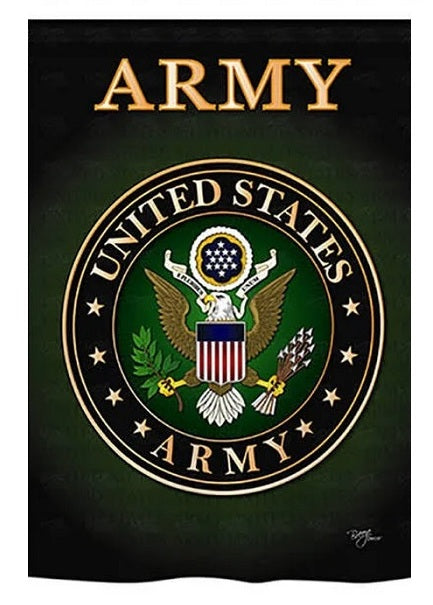 US Army 2 Sided Military Garden Flag