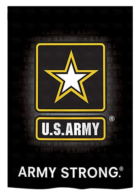 US Army Strong 2 Sided Military Garden Flag