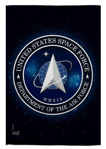 US Space Force Garden Flag 2 Sided