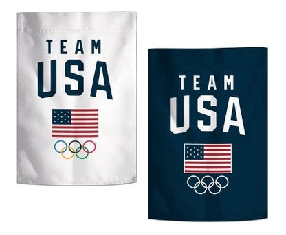 USOC 2 Sided Team USA Olympic Garden Flag