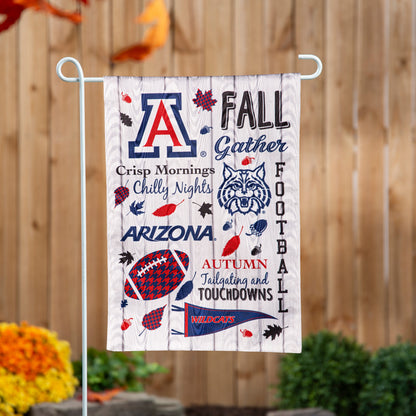 University of Arizona Fall 2 Sided Garden Flag