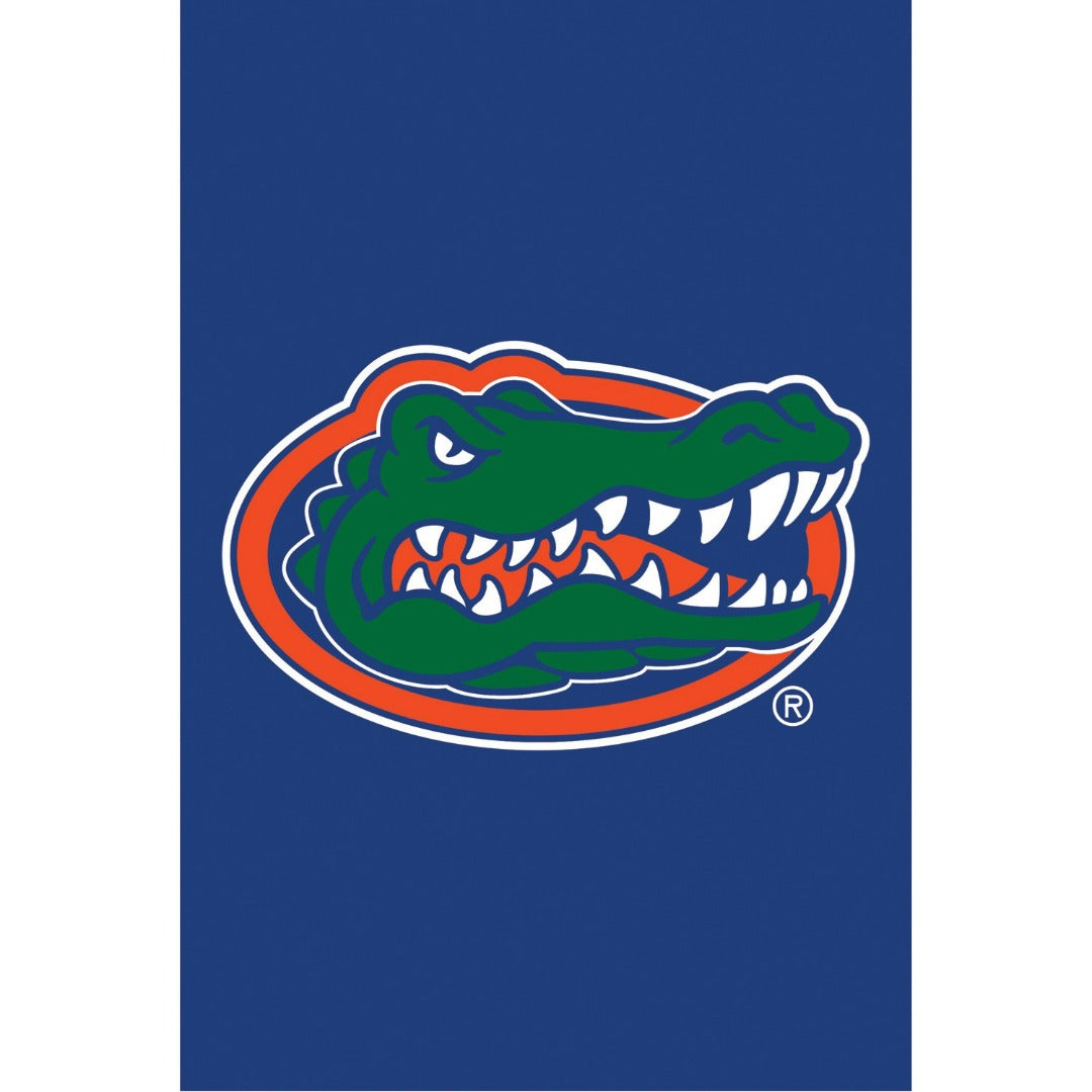 University of Florida Garden Flag 2 Sided Applique Logo
