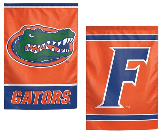 University of Florida Garden Flag 2 Sided Double Logo