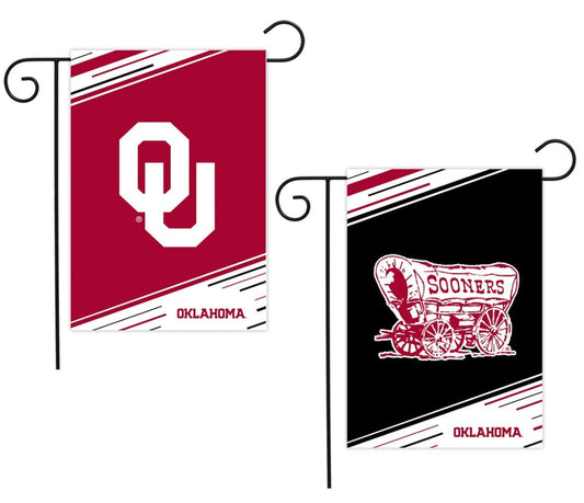 University of Oklahoma Garden Flag 2 Boomer Sooner