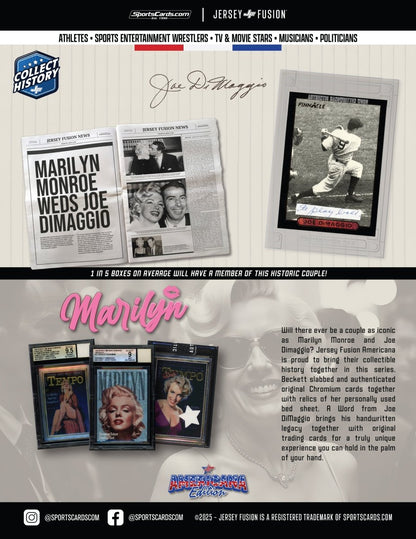 Americana Edition Case- (1) Graded/Autograph/Word or Material Item Per Box - (32) Boxes