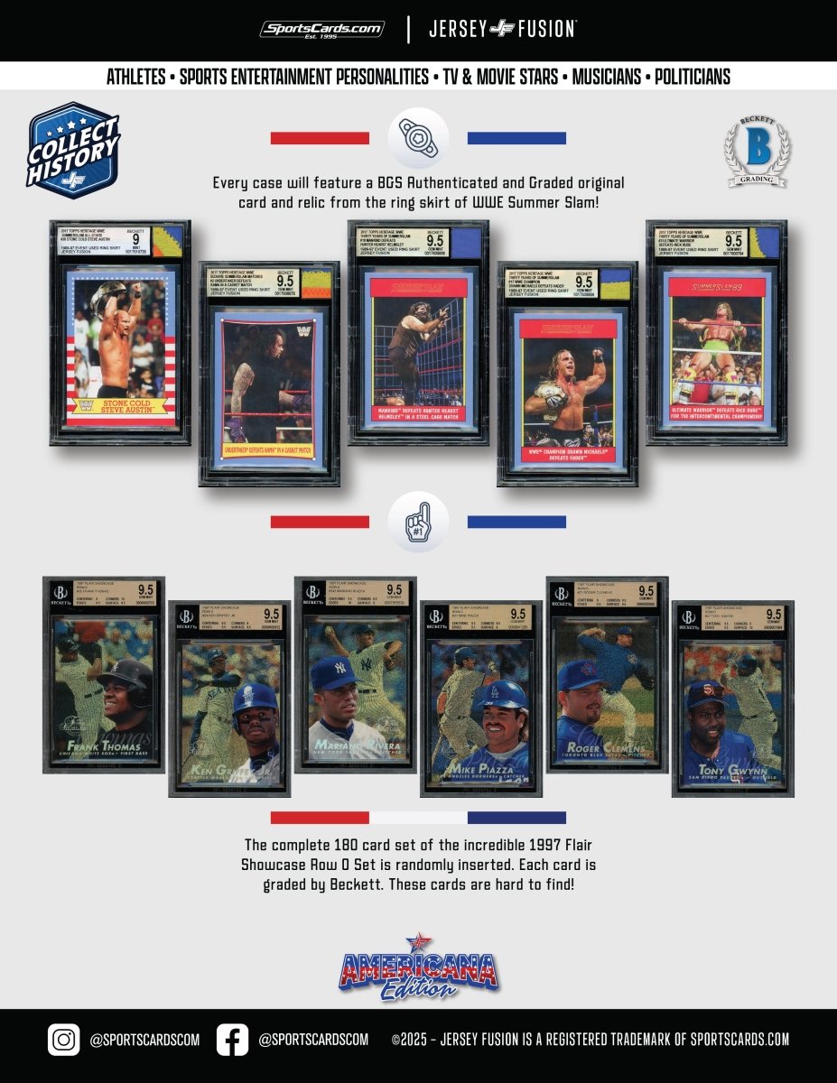 Americana Edition Box - (1) Graded/Autograph/Word or Material Item Per Box
