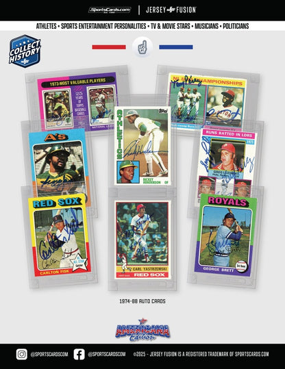 Americana Edition Box - (1) Graded/Autograph/Word or Material Item Per Box