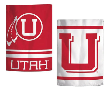 Utah Garden Flag 2 Sided Utes Vintage Classic Logo