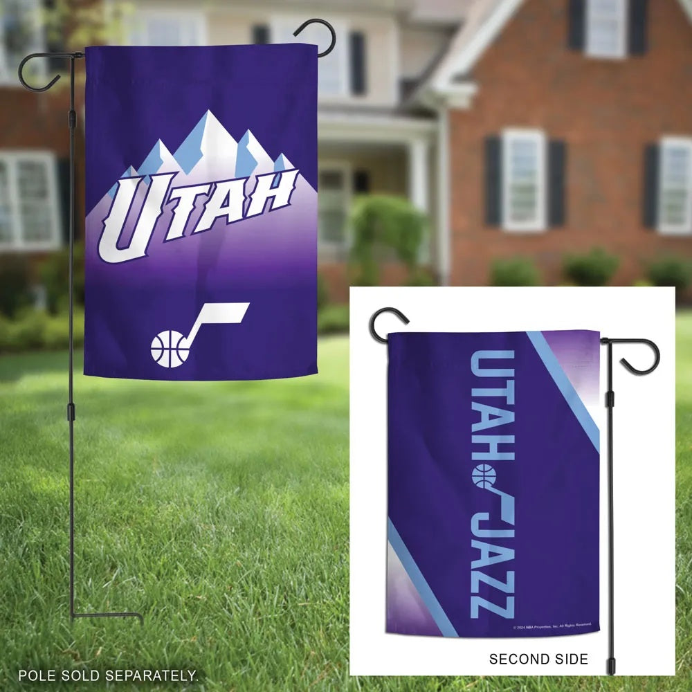 Utah Jazz City Edition Garden Flag 2 Sided