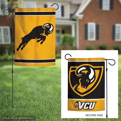 VCU Rams 2 Sided Garden Flag