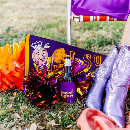 LSU Koozie - Purple
