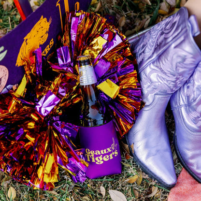 LSU Koozie - Purple