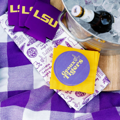 LSU Coasters Set of 25