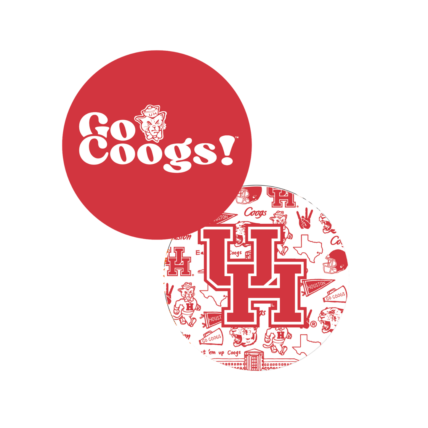University of Houston Coasters Set of 25