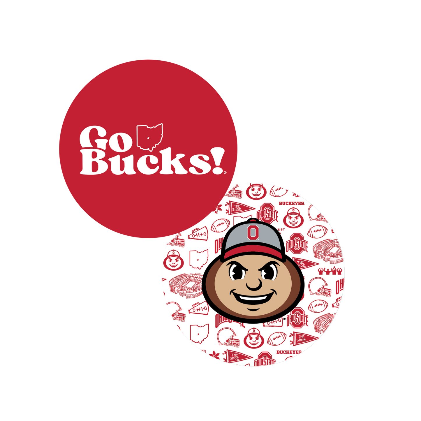 Ohio State Coasters Set of 25