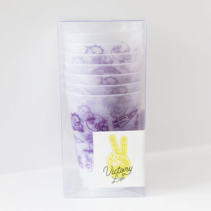 TCU Shatterproof Cups - Set of 8
