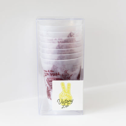 Texas A&M Shatterproof Cups - Set of 8
