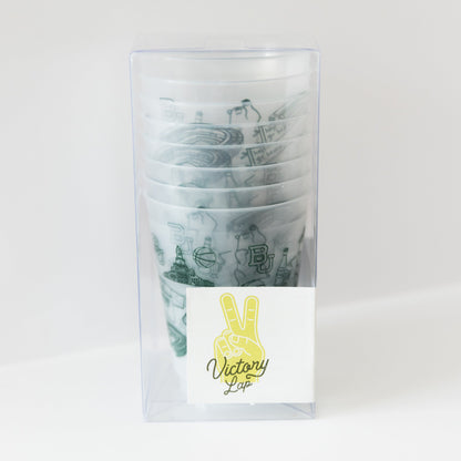 Baylor Shatterproof Cups - Set of 8