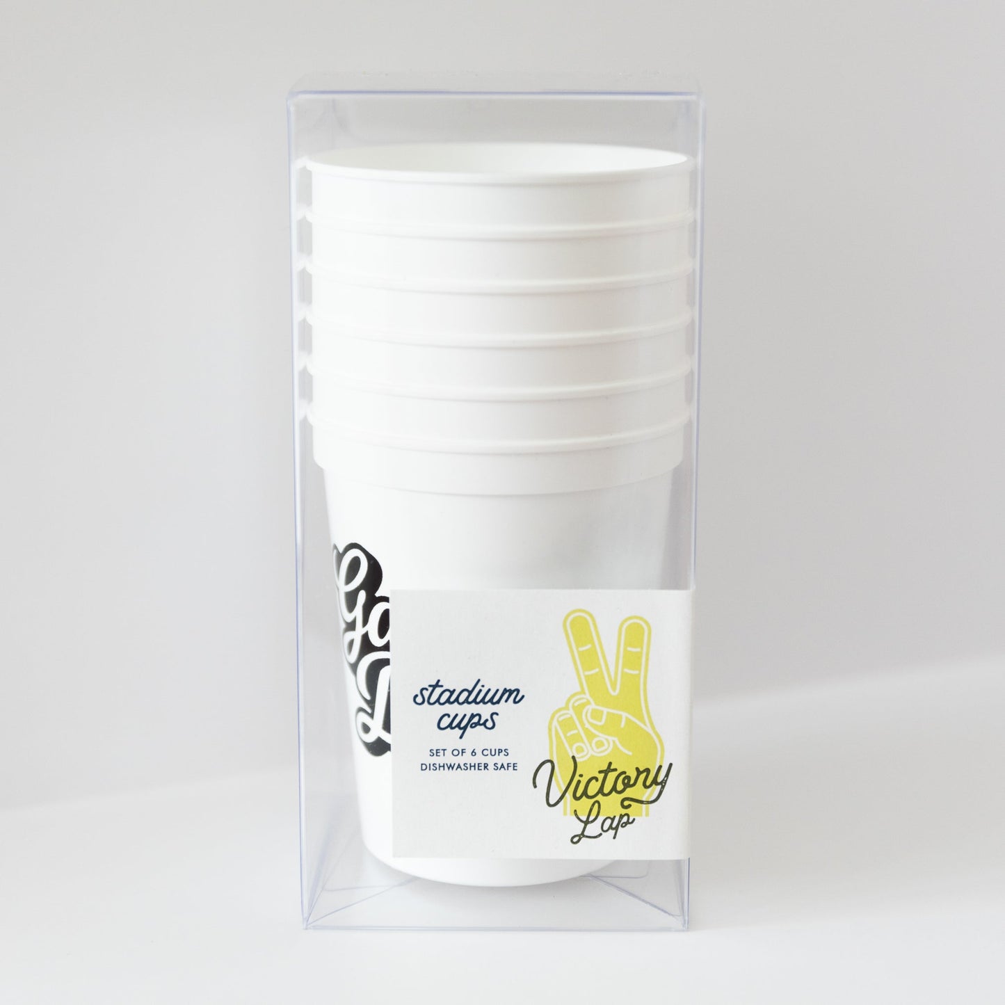 Game Day Cups - White