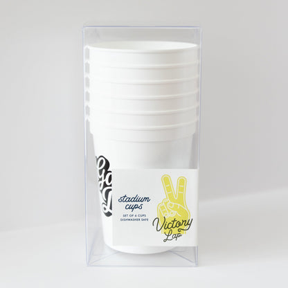 Game Day Cups - White