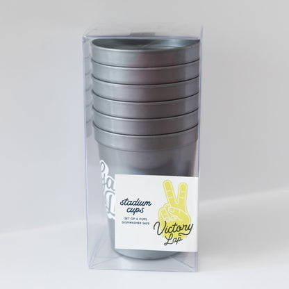 Game Day Cups - Grey