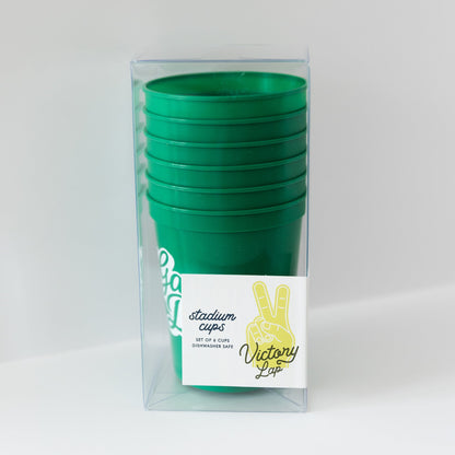 Game Day Cups - Green