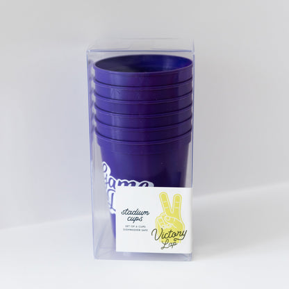 Game Day Cups - Purple