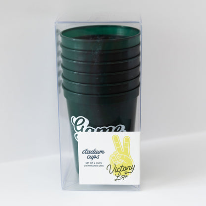 Game Day Cups - Dark Green