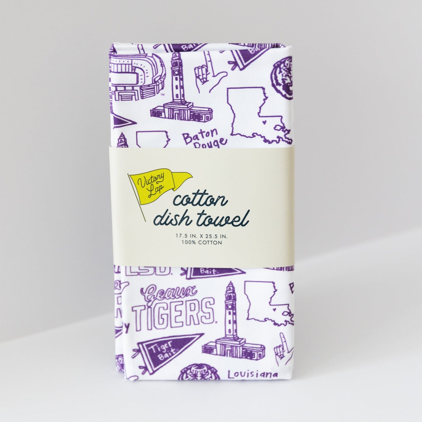 LSU Cotton Kitchen Towel