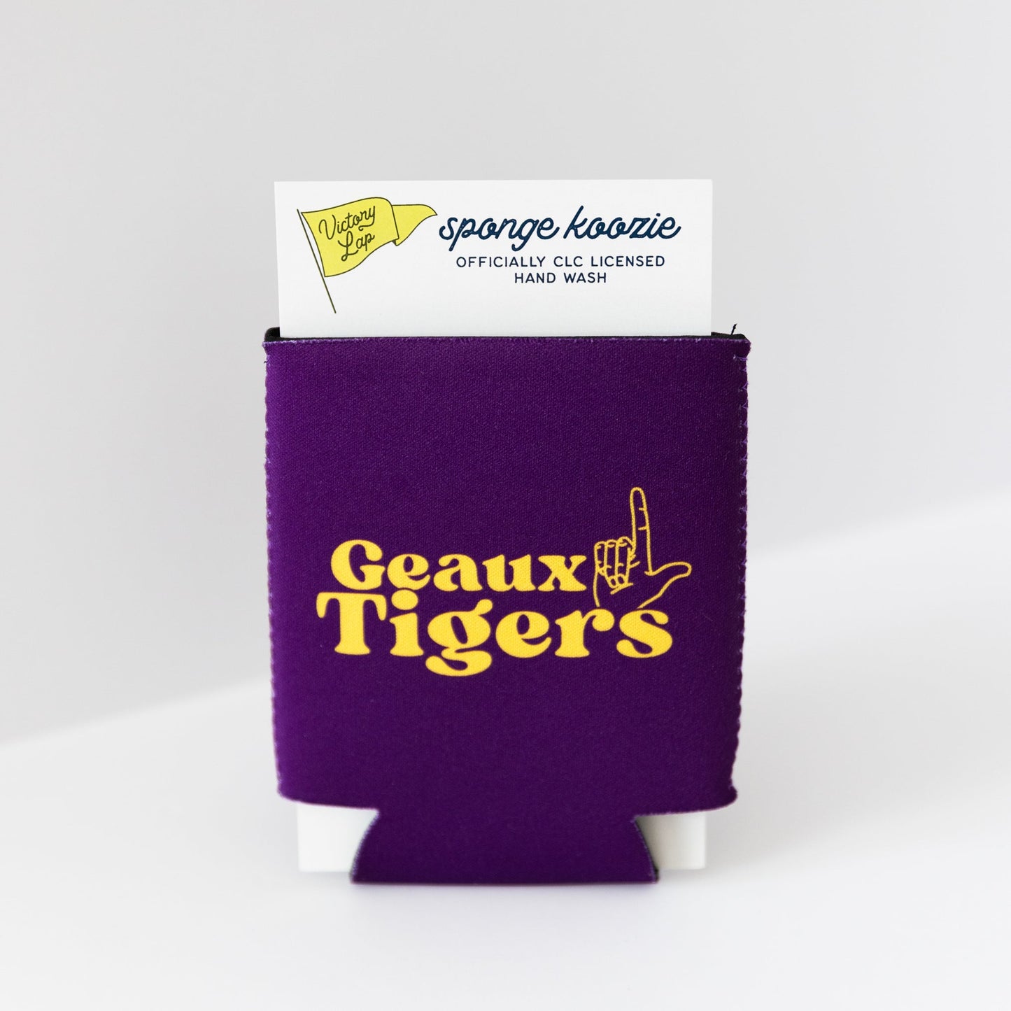 LSU Koozie - Purple