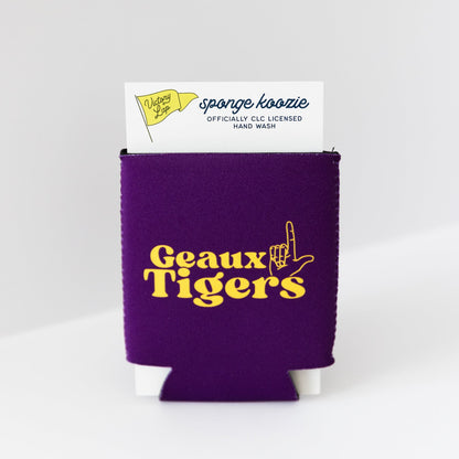 LSU Koozie - Purple