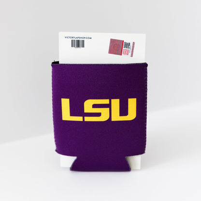 LSU Koozie - Purple