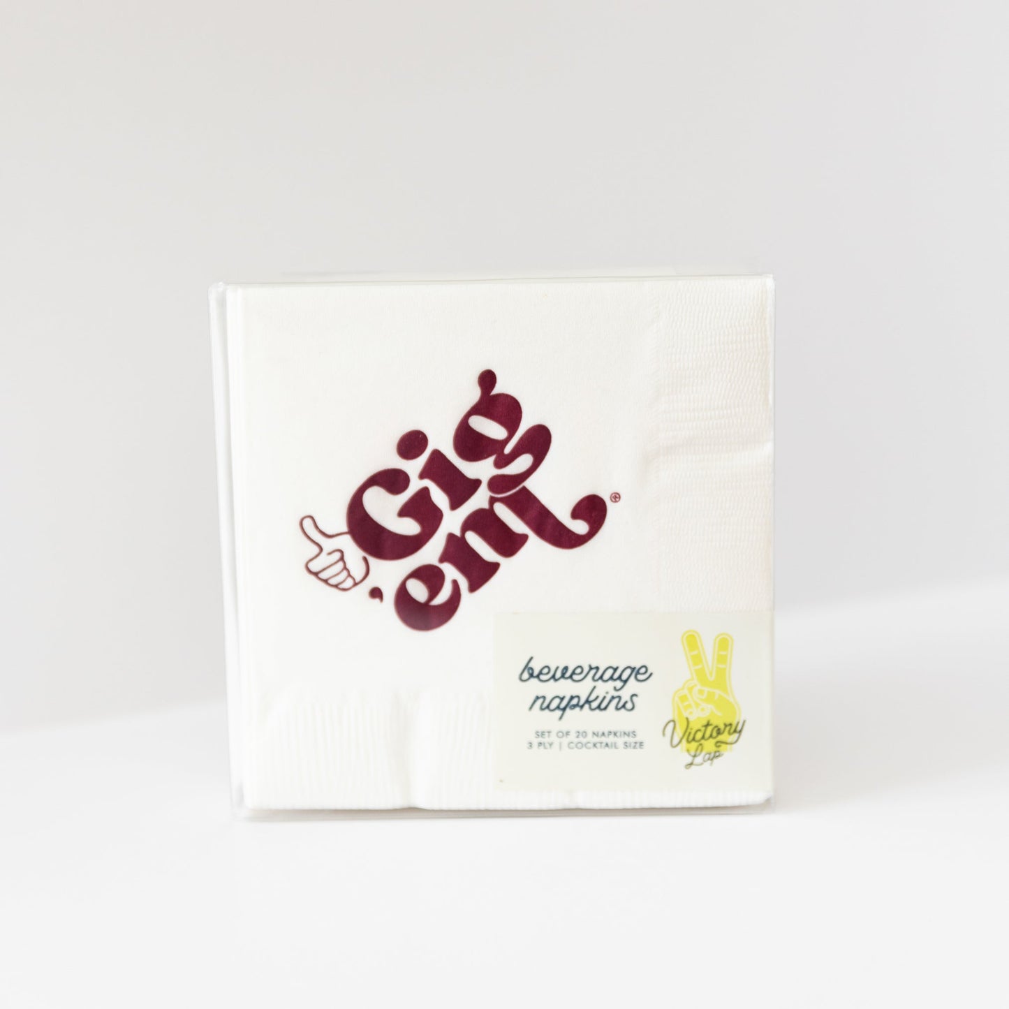 Texas A&M White 3 ply Napkins Set of 25