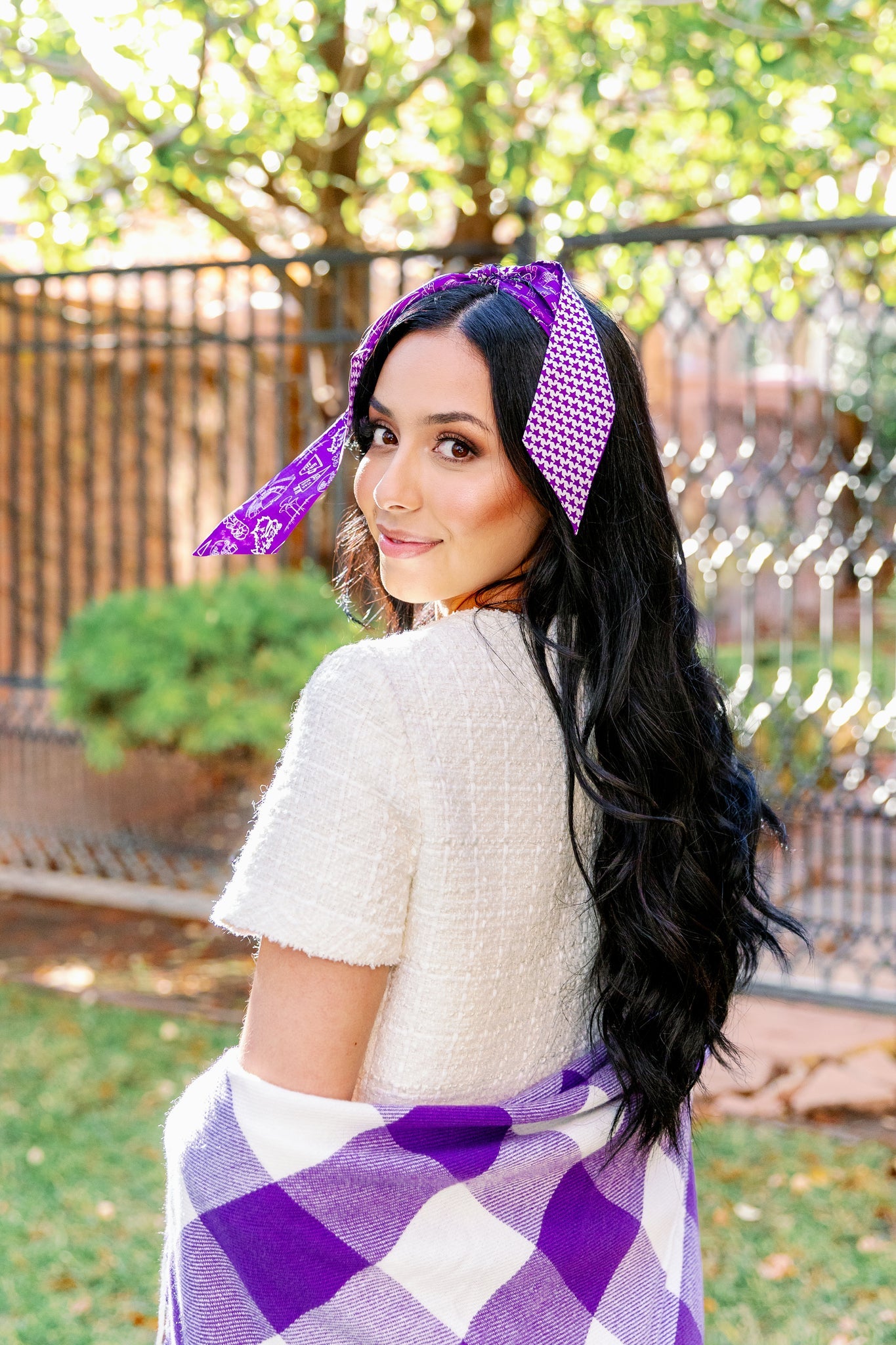 The Skinny Scarf - TCU