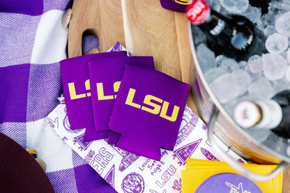 LSU Koozie - Purple