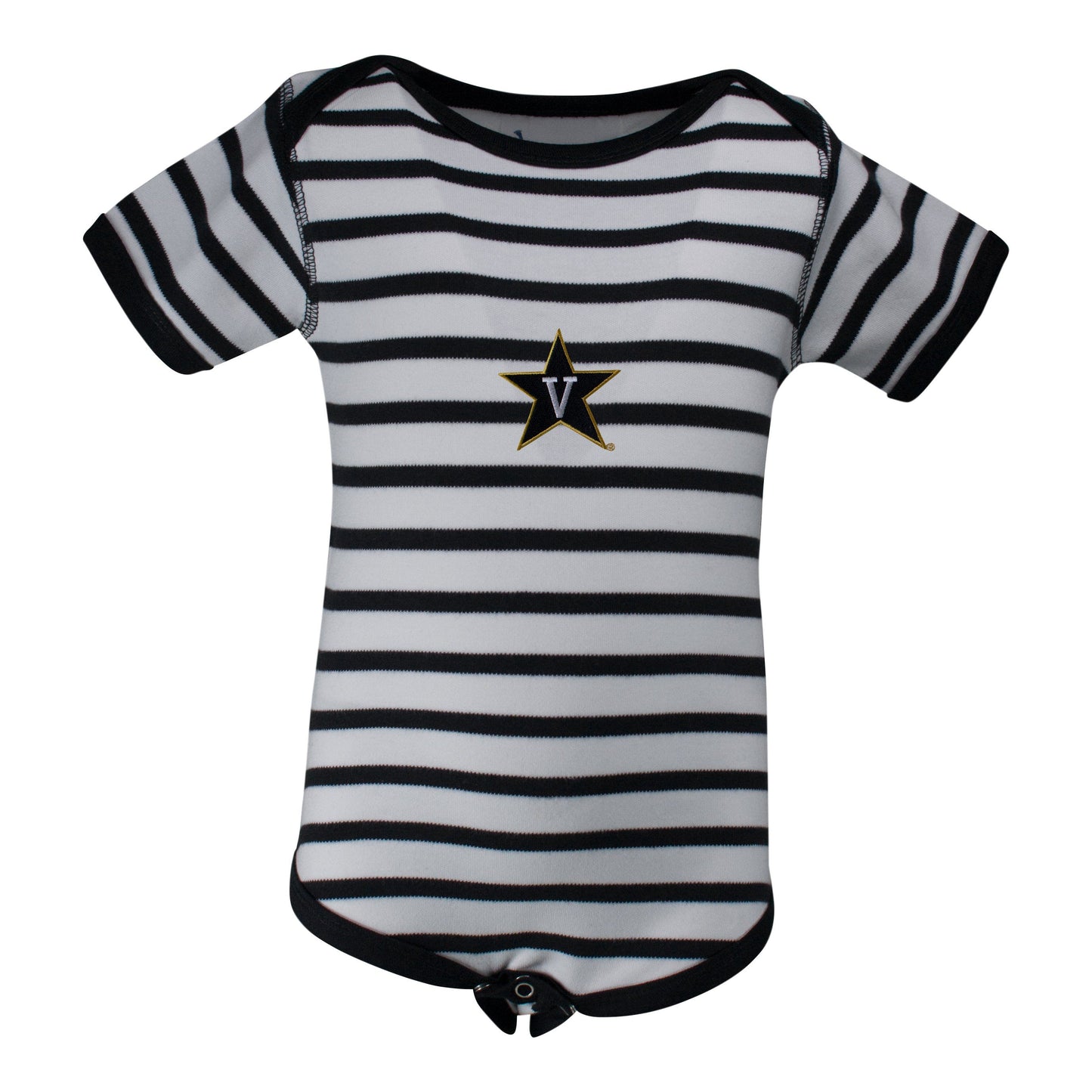 Vanderbilt Stripe Lap Shoulder Creeper