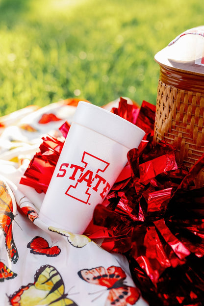 Iowa State University - 20 oz Styrofoam Cups, Set of 8