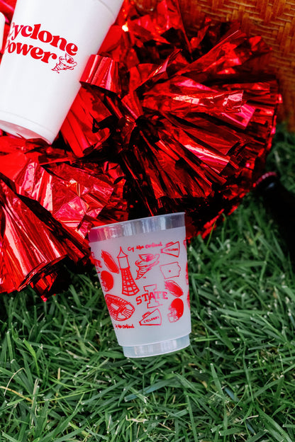 Iowa State University - Shatterproof Cups, Set of 8