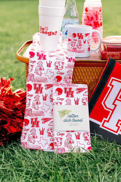 The University of Houston - Cotton Kitchen Towel