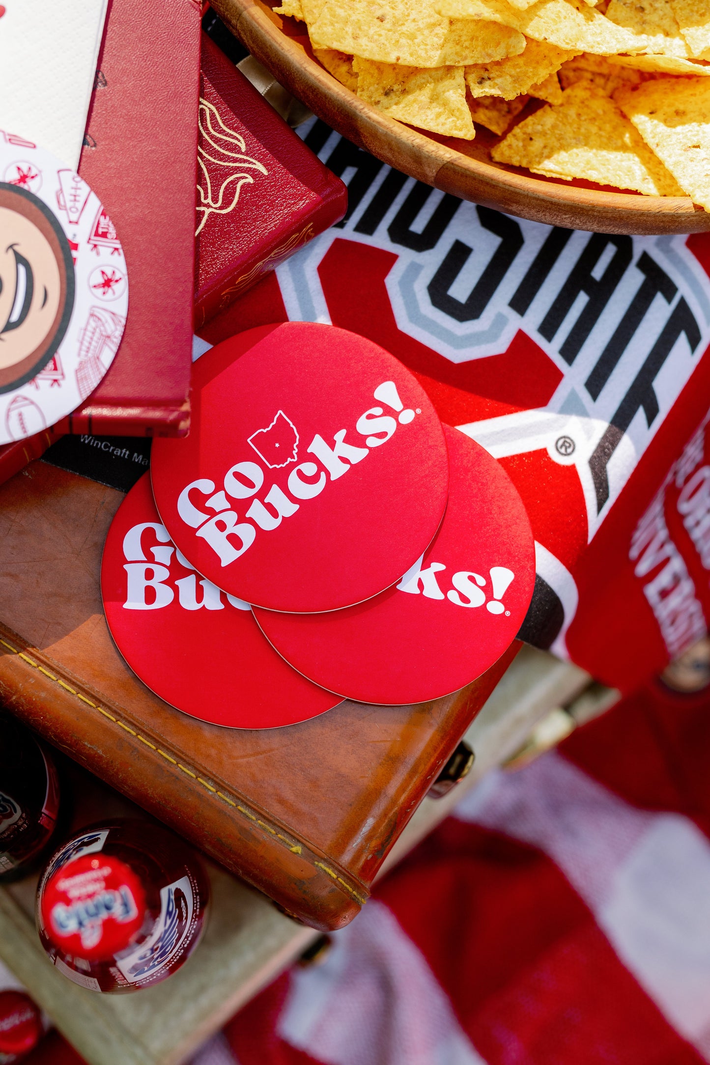 Ohio State Coasters Set of 25