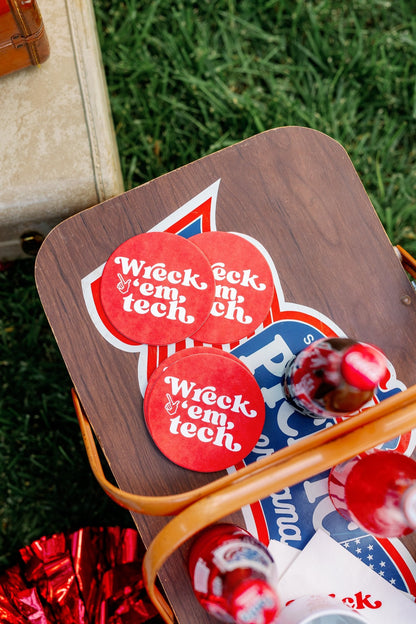 Texas Tech Coasters Set of 25