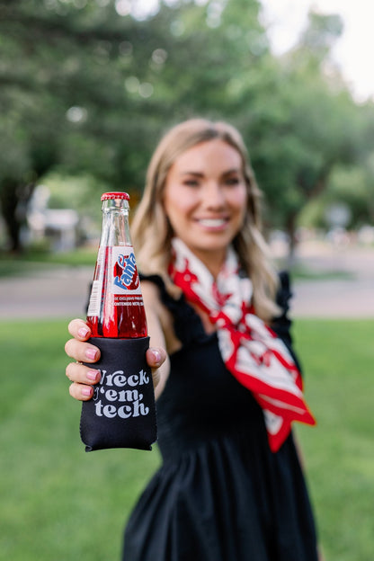 Texas Tech Koozie - Black